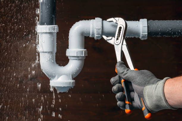 Professional Emergency Plumber technician working in Burlington, WI
